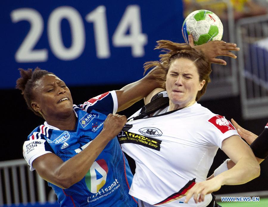 (SP)CROATIA-ZAGREB-HANDBALL-WOMEN'S EHF EURO 2014-GERMANY VS FRANCE