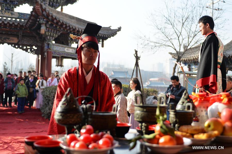 CHINA-GANSU-LANZHOU-WINTER SOLSTICE (CN)  