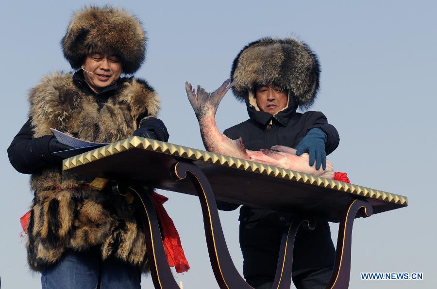 CHINA-JILIN-QAGAN LAKE-WINTER FISHING (CN)