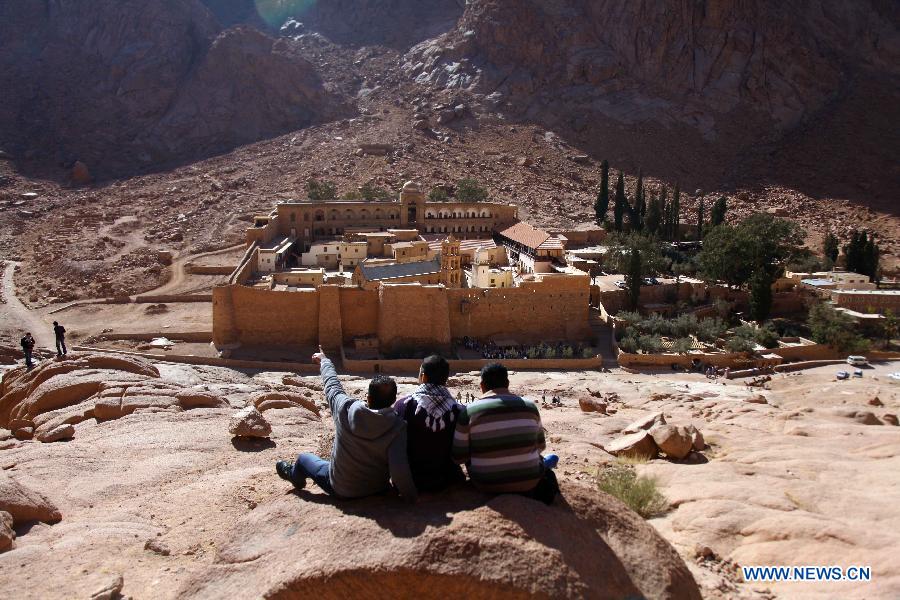 EGYPT-MOUNT SINAI-SAINT CATHERINE'S MONASTERY-TOURISM