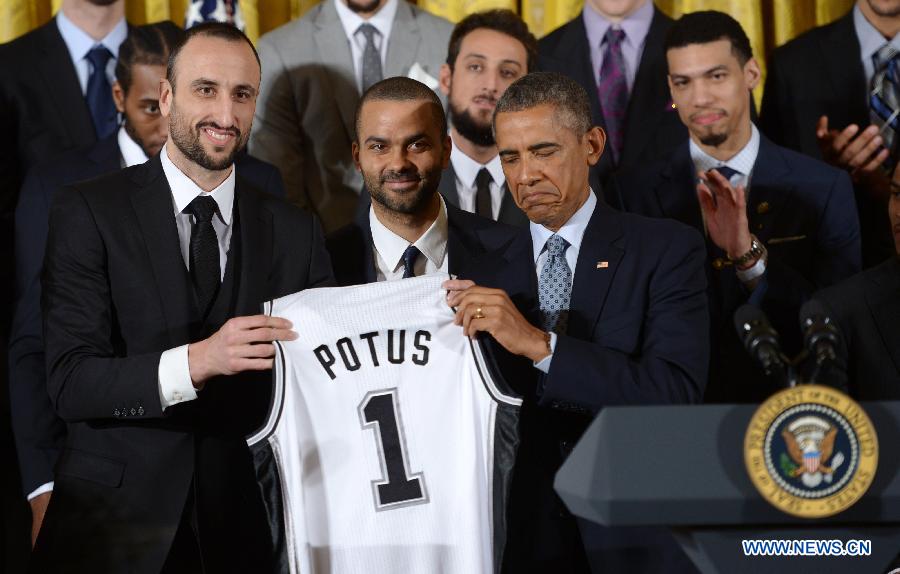 (SP)U.S.-WASHINTON D.C.-NBA-OBAMA