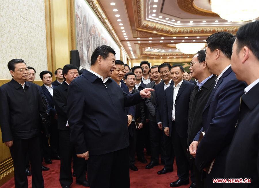 CHINA-BEIJING-XI JINPING-COUNTY LEVEL OFFICIAL-SEMINAR (CN)