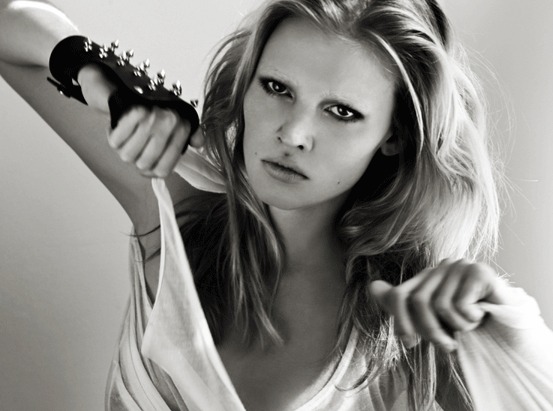 Lara Stone, one of the 'Top 10 coolest women in the world' by China.org.cn