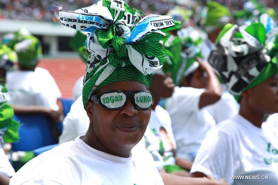 Zambia on Sunday held an inauguration ceremony to swear-in the country's sixth president who has pledged to protect the interest of foreign investors.