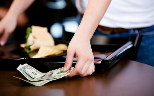 Tipping, even when you are already paying for a service, one of the 'Top 10 strange American habits incomprehensible to Chinese' by China.org.cn.