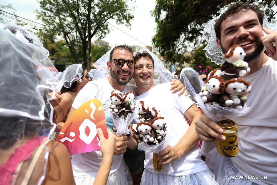 The Carnival officially starts on Feb. 13 but pre-Carnival festivities already started in the Brazilian streets, according to local press. 