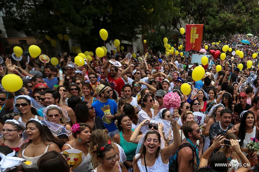 The Carnival officially starts on Feb. 13 but pre-Carnival festivities already started in the Brazilian streets, according to local press. 