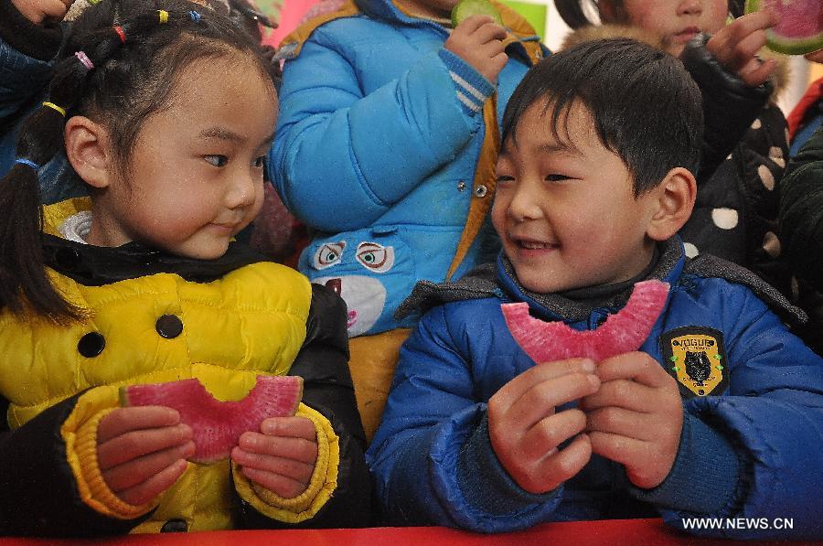 Lichun, the first of the 24 solar terms, will fall on Feb. 4 this year. Chinese usually eat radishes or spring pancakes to celebrate the day. 