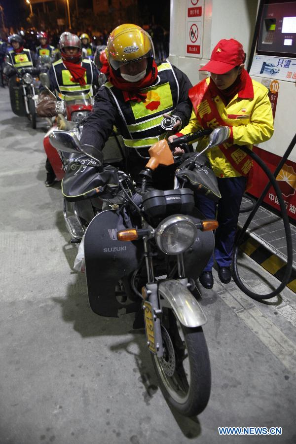 CHINA-SPRING FESTIVAL-HOMECOMING MOTORCYCLISTS (CN)
