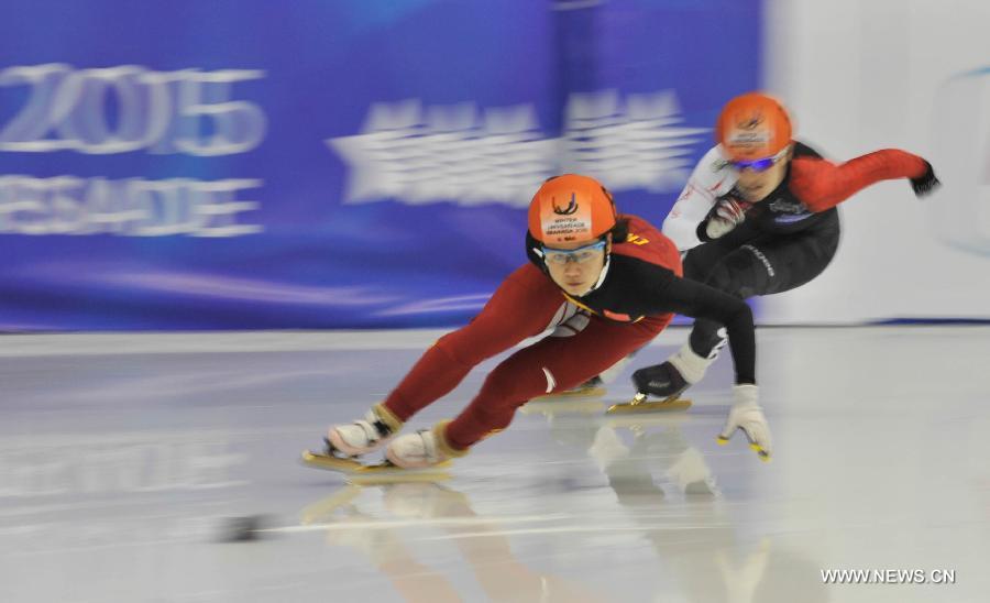 (SP)SPAIN-GRANADA-WORLD WINTER UNIVERSIADE-SHORT TRACK