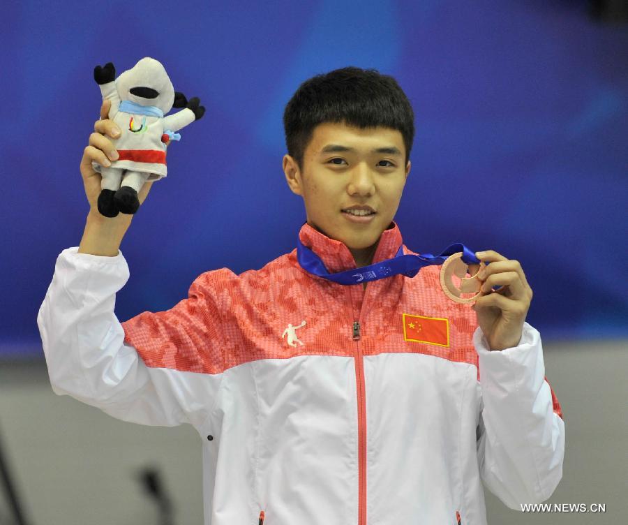 (SP)SPAIN-GRANADA-WORLD WINTER UNIVERSIADE-SHORT TRACK