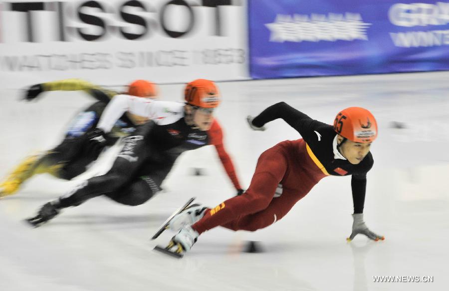 (SP)SPAIN-GRANADA-WORLD WINTER UNIVERSIADE-SHORT TRACK