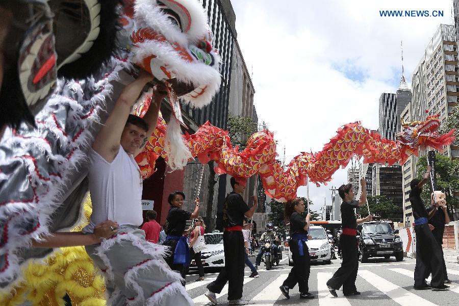 BRAZIL-SAO PAULO-CHINESE LUNAR NEW YEAR