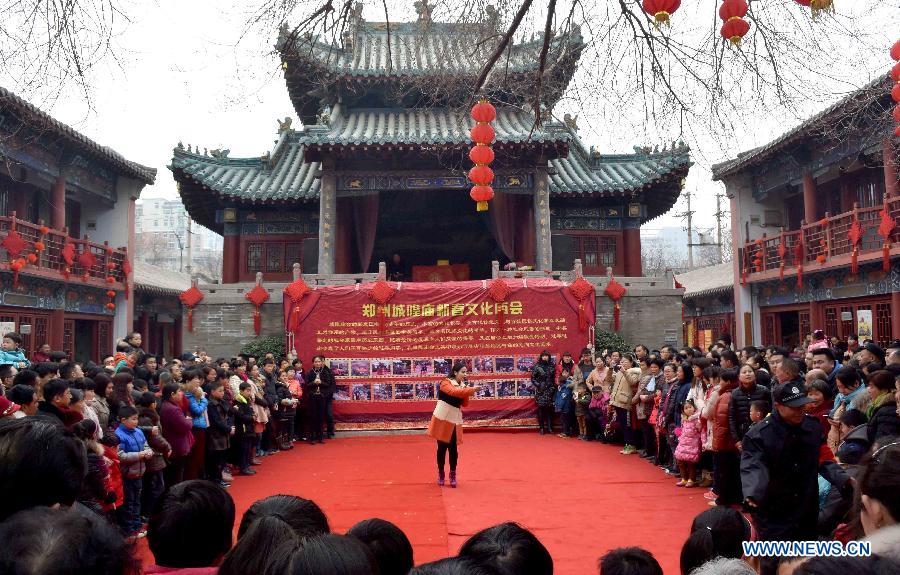 CHINA-HENAN-ZHENGZHOU-TEMPLE FAIR (CN)