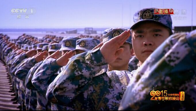 辽宁舰全体官兵向全国人民拜年【6】