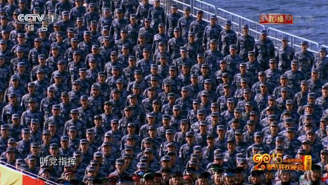 辽宁舰全体官兵向全国人民拜年【3】