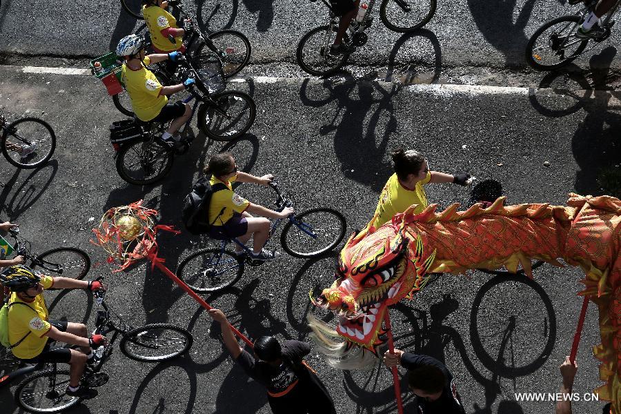 BRAZIL-SAO PAULO-CHINA-NEW YEAR-CELEBRATION