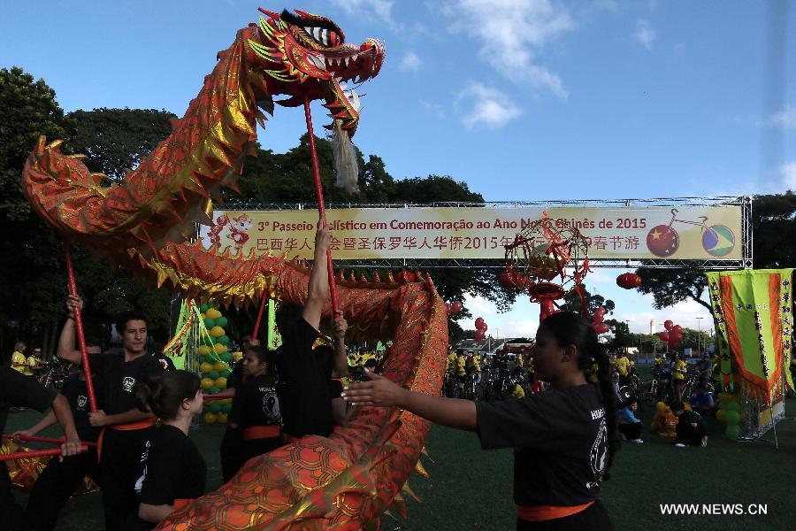 BRAZIL-SAO PAULO-CHINA-NEW YEAR-CELEBRATION