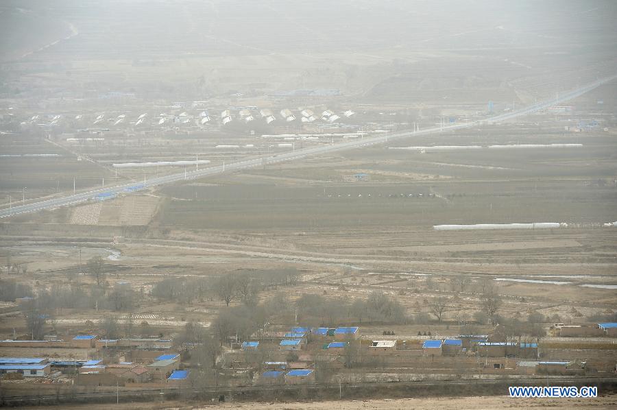 CHINA-NINGXIA-DUSTY WEATHER (CN)