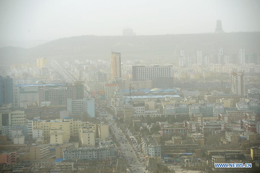 CHINA-NINGXIA-DUSTY WEATHER (CN)