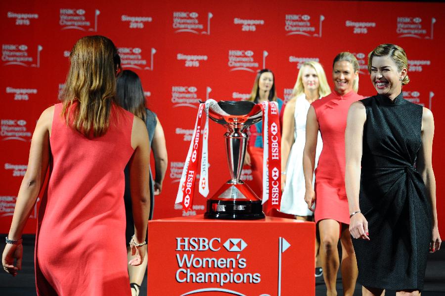 (SP)SINGAPORE-GOLF-HSBC WOMEN'S CHAMPIONS-PRE-COMPETITION EVENT