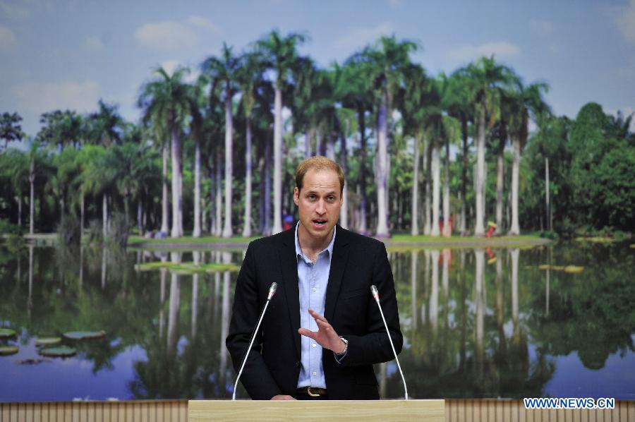 CHINA-YUNNAN-PRINCE WILLIAM-VISIT(CN)