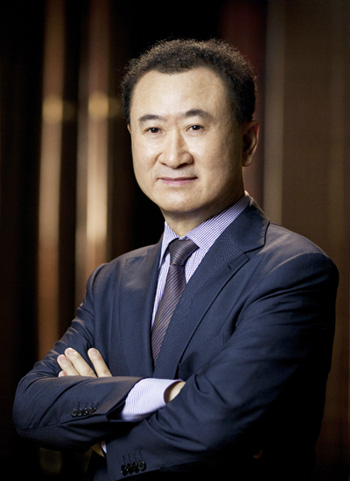 Wang Jianlin, one of the 'Top 10 Chinese billionaires in 2015' by China.org.cn