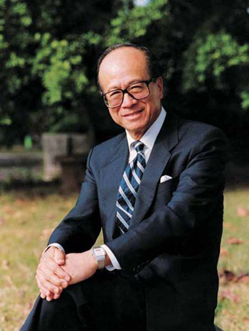 Li Ka-shing, one of the 'Top 10 Chinese billionaires in 2015' by China.org.cn