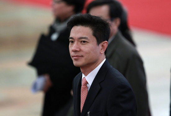 Robin Li, one of the 'Top 10 Chinese billionaires in 2015' by China.org.cn