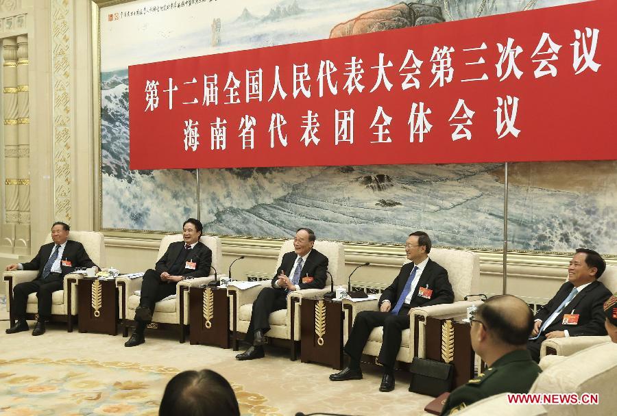 (TWO SESSIONS) CHINA-BEIJING-NPC-PANEL DISCUSSION-WANG QISHAN (CN)