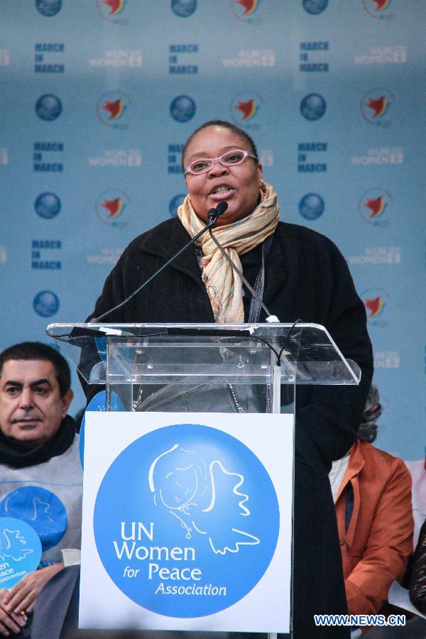 Int'l Women's Day March held in NYC