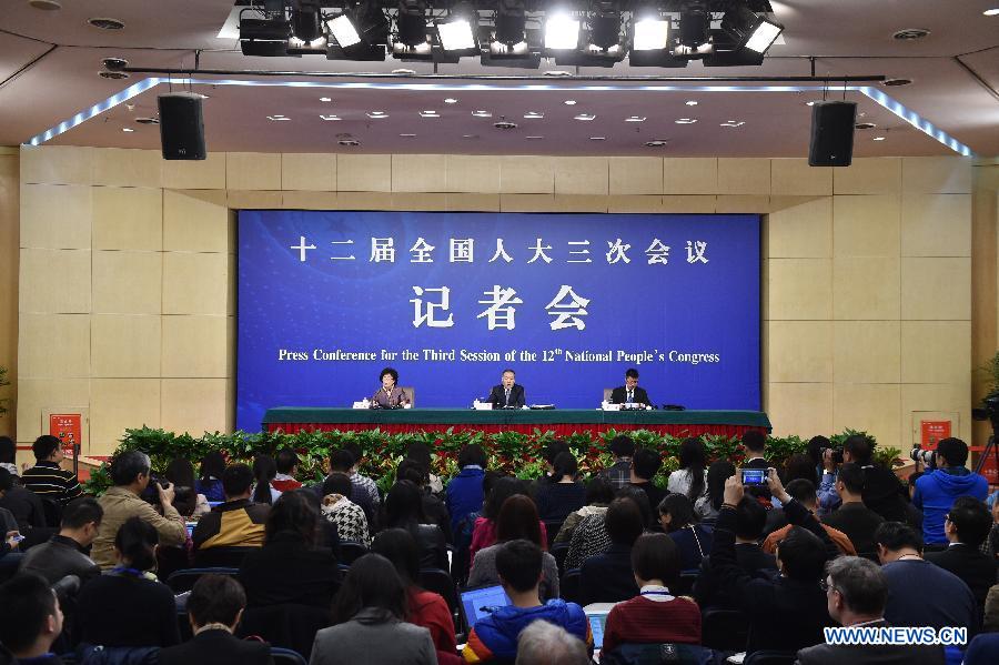 (TWO SESSIONS) CHINA-BEIJING-NPC-SAIC-PRESS CONFERENCE (CN)