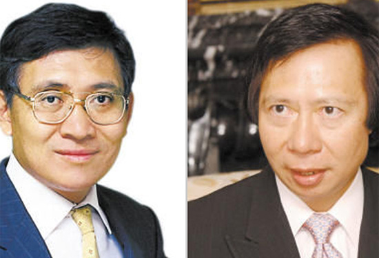 Thomas and Raymond Kwok, two of the 'Top 10 Chinese billionaires in 2015' by China.org.cn
