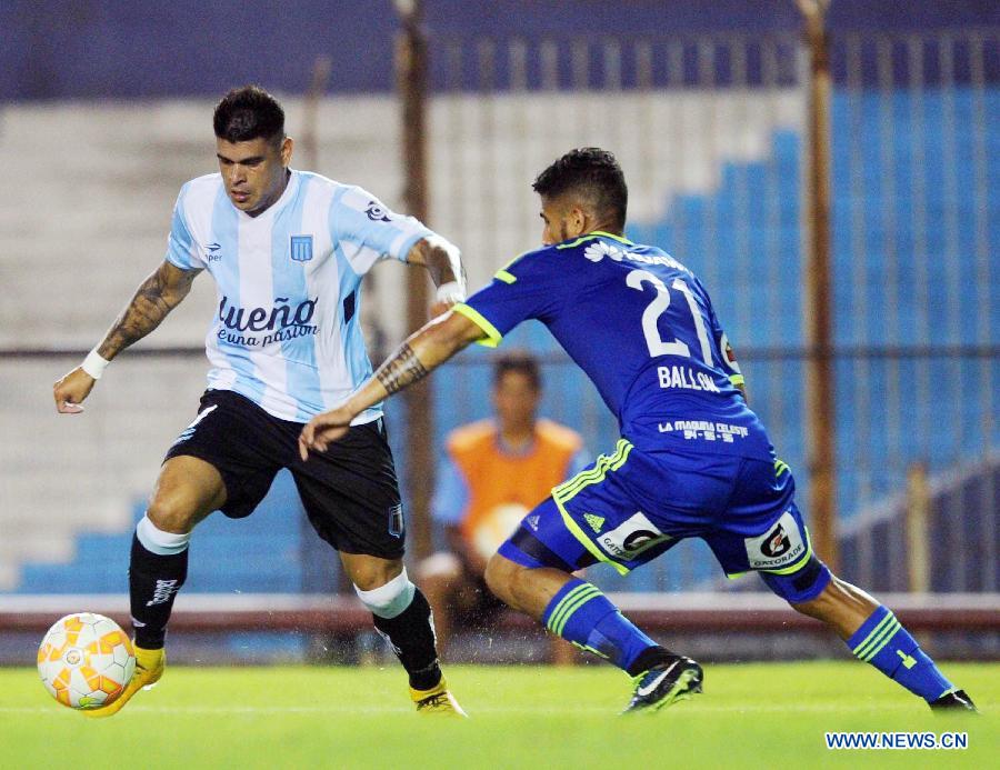 (SP)ARGENTINA-BUENOS AIRES-SOCCER-RACING CLUB VS SPORTING CRISTAL
