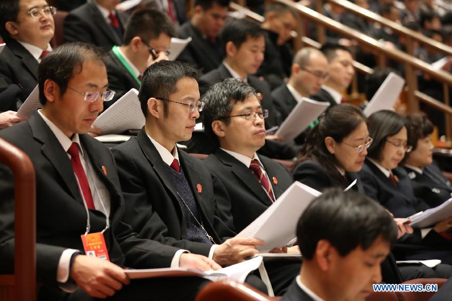 (TWO SESSIONS) CHINA-BEIJING-NPC-THIRD PLENARY MEETING (CN)