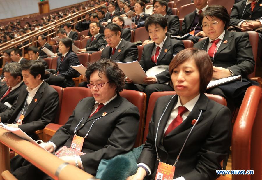 (TWO SESSIONS) CHINA-BEIJING-NPC-THIRD PLENARY MEETING (CN)