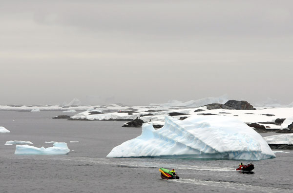 Explore the planet's most southern point