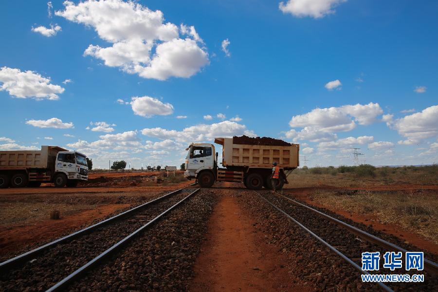 探访肯尼亚蒙内铁路施工一线