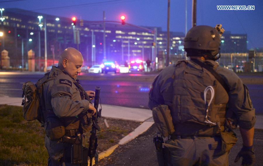 A guard at the U.S. Census Bureau headquarters was shot and critically wounded Thursday, local media reported.