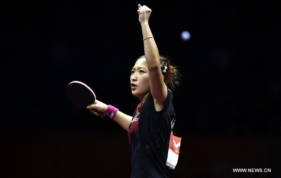 Li Xiaoxia lost 1-4.