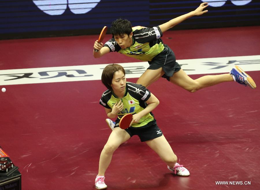  Xu Xin/Yang Haeun won the match 4-0 and claimed the title.
