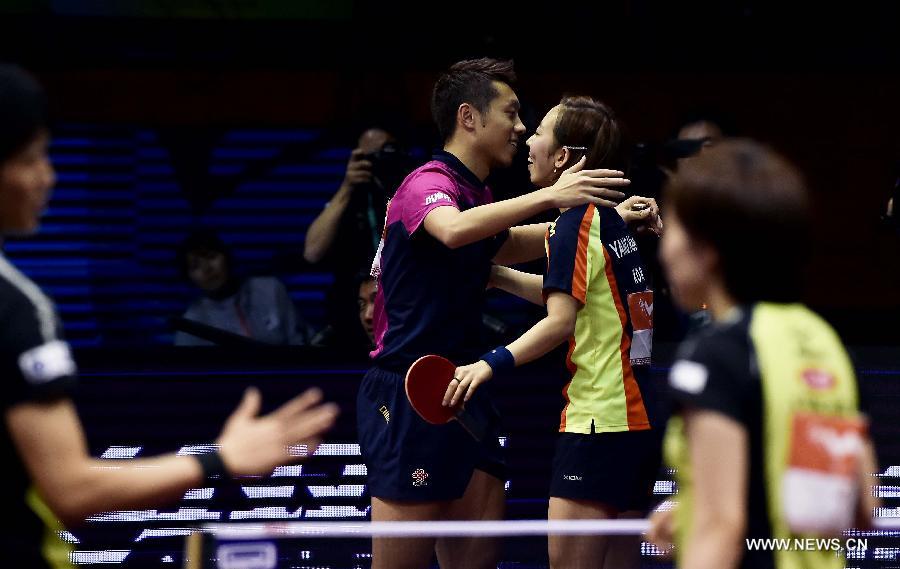  Xu Xin/Yang Haeun won the match 4-0 and claimed the title.