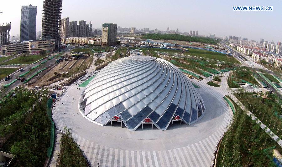The 45.1-kilometer extension of the high-speed railway, linking Beijing, capital of China, and Tianjin, from the Tianjin Railway Station to the Yujiapu Station of the Tianjin Pilot Free Trade Zone is expected to be put into use in August.