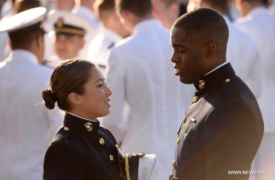 More than 1000 students graduated Friday from USNA