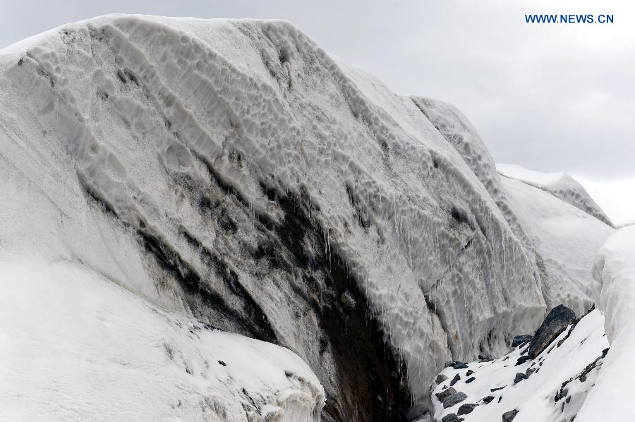 CHINA-GANSU-QILIAN MOUNTAINS-GLACIER-SHRINKING (CN)