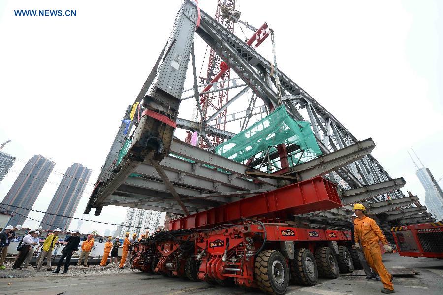 CHINA-SHANGHAI-HISTORY-BRIDGE-REPAIR (CN)