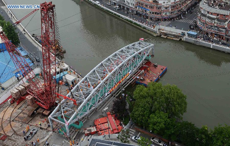 CHINA-SHANGHAI-HISTORY-BRIDGE-REPAIR (CN)