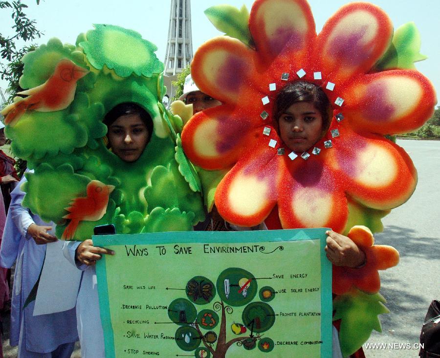 PAKISTAN-LAHORE-WORLD ENVIRONMENT DAY