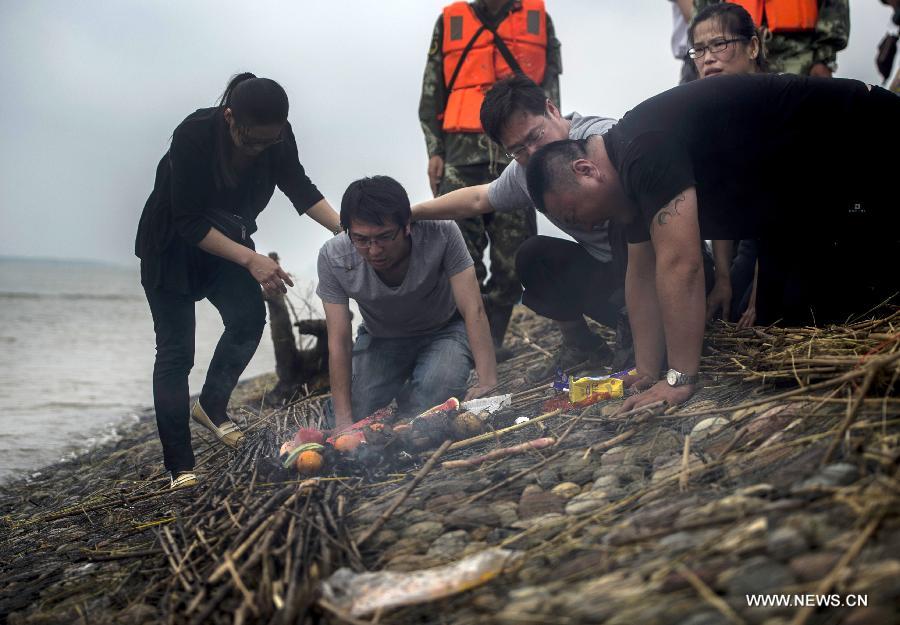 CHINA-JIANLI-CAPSIZED SHIP-MOURNING(CN)