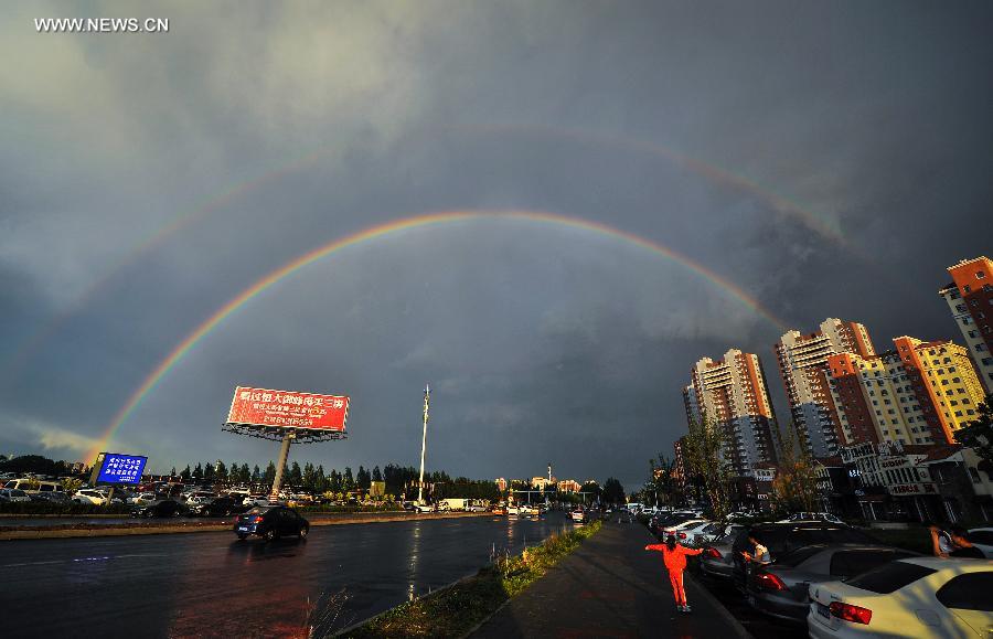 CHINA-JILIN-CHANGCHUN-DOUBLE RAINBOW (CN)